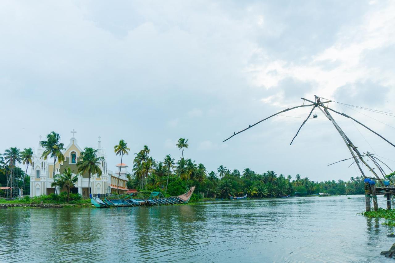 Canalview Private Cottage Azhikkal Ayiram Thengu Panmana Buitenkant foto